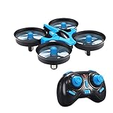 Mini UFO Quadcopter Drone ,Kingtoys LED Lights Drones Headless Mode RTF Mode 2 One Key Return Remote Control Nano Quadcopter