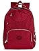 Oakarbo School Backpack Nylon Travel Daypack Multi-Pocket Schoolbag Laptop Sleeve