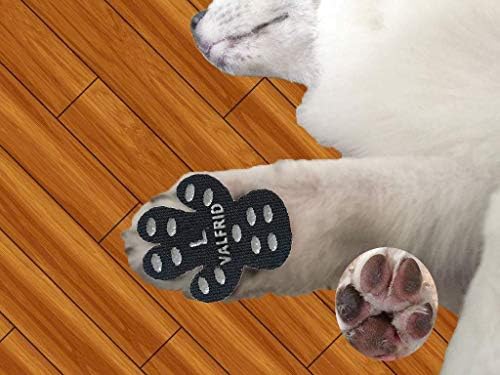 Valfrid Dog Paw Protector Rugged Anti Slip Traction Pads Paw Grips