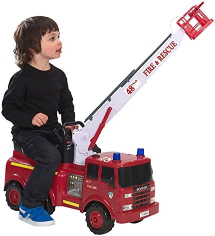 action fire engine ride on
