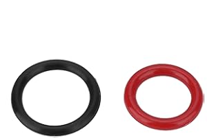Power Steering Pump O-Ring 91345-RDA-A01, Rubber Material 2pcs Power Steering Pump Seal O-Ring Inlet&Outlet Seal Kit 91370-SV