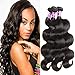 ZSF Hair Grade 7A Brazilian Virgin Hair Body Wave 3Bundles 100% Unprocessed Virgin Human Hair Weave Extensions Natural Color 14
