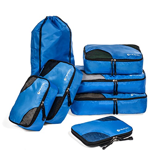 Travel - 7 set packing cubes - ultralight travel organizers + tec…