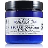 Carapex Natural Body Butter, Heavy Duty Hand Cream, Intensive for Extremely Dry Skin, Super Dry Hands, Cracks, Chapped Hands, Unscented, Paraben Free, 4oz