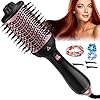 Hair-Dryer-Brush4-in-1Multifunctional-Hot-Air-Brush-and-VolumizerAnti-Frizz-Ion-Technology-Blow-Hair-Styler-for-Women-One-Step-Styling-Tool-with-3pcs-Hair-Clips-3pcs-Hair-Ties Hair Dryer Brush,4 in 1Multifunctional Hot Air Brush and Volumizer,Anti-Frizz Ion Technology Blow Hair Styler for Women…