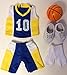 The Wishlist Store Basketball Outfit Uniform Fits American Girl Doll, 18 Inch Doll Clothes Plus Sneakers, Socks, Basketball !!