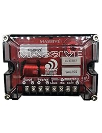 Massive Audio FC6 FC Series   6.5 pulgadas 200 vatios máx., Tweeter de cúpula de seda de 25 mm, 4 ohmios, 12 dB X Over, sistema de bocinas para componentes de automóvil   Vendido como par
