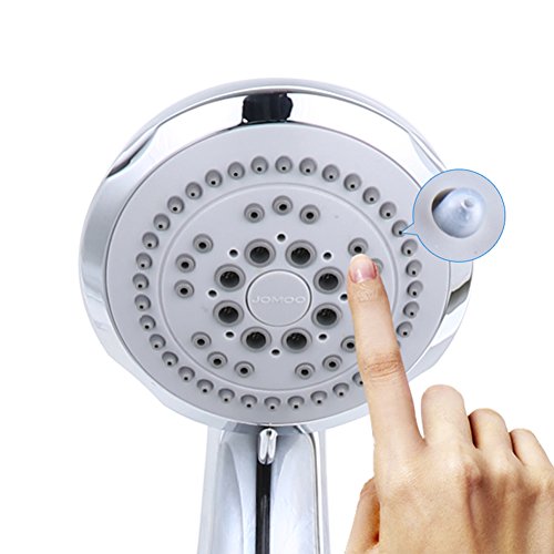 JOMOO 3.5 Inch 2 GPM Hand held Shower Head Only for Bathroom 5 Functions Setting Massage