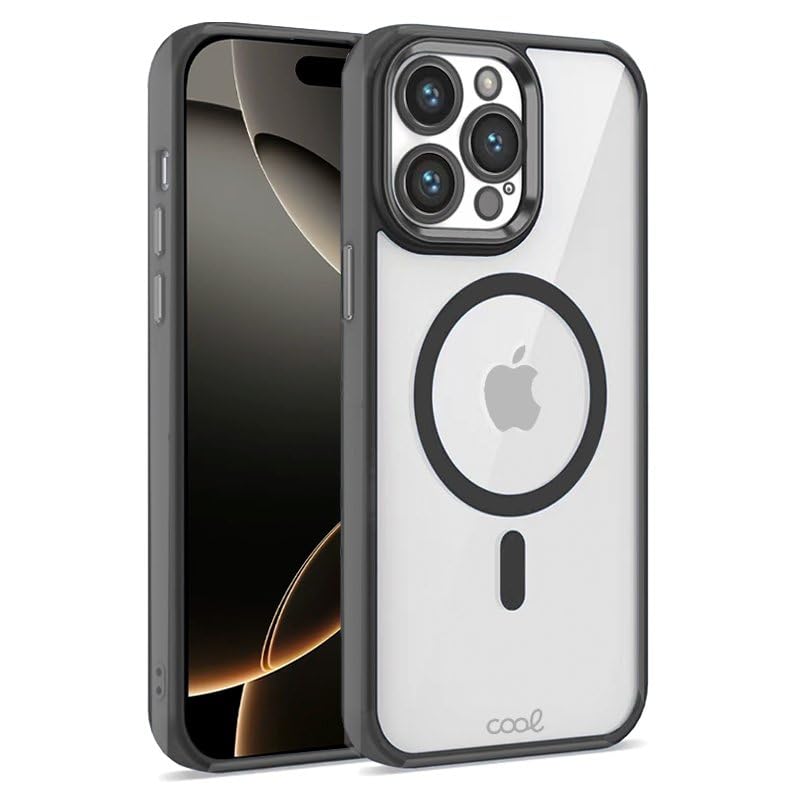 Cool Cover iPhone 16 Pro Magnetico Bordo Nero en promo sur Amazon