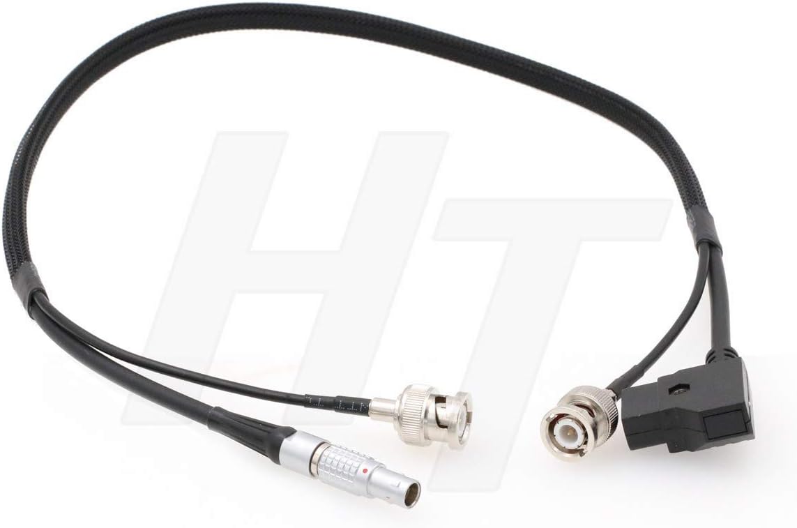HangTon Teradek Bolt Bond Zacuto Gratical Eye Power SDI Video Cable D-tap 2 Pin BNC, Black - Image 5