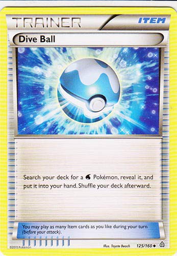 Pokemon - Dive Ball - 125/160 - XY Primal Clash at Amazon