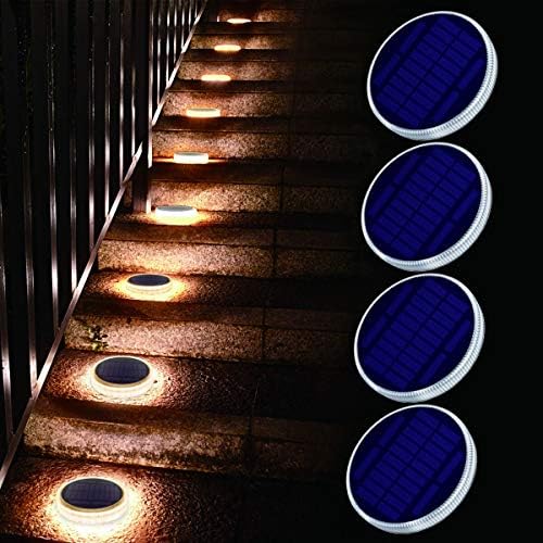 Solar Deck Light Warm White Us Dl 4 Buy Online At Best Price In Uae Amazon Ae