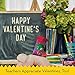 M&M'S Valentine's MINIS Milk Chocolate Candy, Valentine Chocolate Candy Gifts Bulk, 1.08 Ounce Tube (Pack of 24)