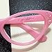 Hip Hop 50's Shop Kids Cat Eye Glasses (Child/Youth, Light Pink)