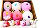 Love & Hearts Gift Set w/FREE Lip Balm, Vegan, Organic Coconut Oil, Natural Aromatherapy Essential Oils, Gift Set 6 Bath Bombs, Handmade in USA from Enhance Me
