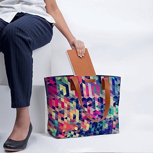 dailyobjects atym fatty tote bag-multicolour