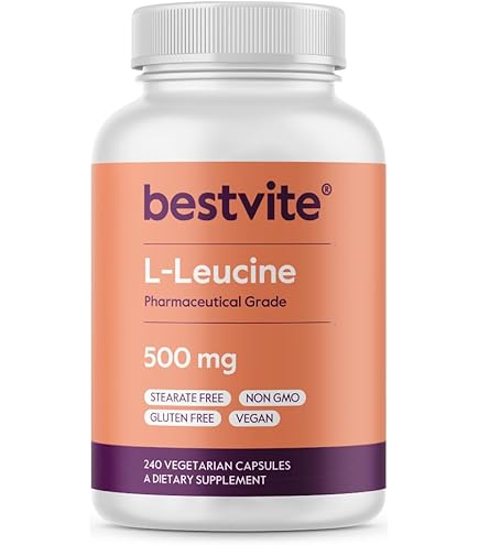 L-Leucine En Poudre Qualité Pharmaceutique - BCAA Anticatabolique, Energie & Musculation - 1 Pot Everest