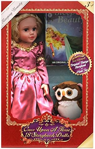 Dazzleworks Deluxe Once Upon A Time Storybook Doll - Sleeping Beauty