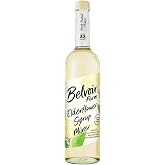BELVOIR FRUIT FARMS Elderflower Syrup Mixer, 500ml (Pack of 1) | Refreshing Botanical Drink Mix | Perfect for Cocktails | Natural Flavor| No Preservatives| Made with Fresh Elderflowers.