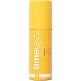 Timeless Skin Care Vitamin C Serum with Vitamin E & Ferulic Acid - Brightening Serum - for Oily & Dry Skin - Fragrance-Free - 1.7 oz