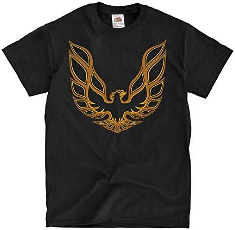 Pontiac Firebird Logo Black T-shirt - Ready to Ship! - High-Quality! (M)