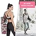 Komake Yoga Bag, Yoga Mat Bag with Large Size Pocket and Zipper Pocket, Multipurpose and Beautiful Yoga Mat Carrier Holder for Women, Fit Most Size Yoga Matsthumb 1