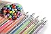 36 Gel Pen Set For Adult Colouring Books: 36 Unique Gelly Roll Pens Including 12 Glitter Pens 10 Metallic Pens 6 Neon Pens 6 Pastel Pens. Perfectly Smooth Ink Flow Acid Free Fast Drying.