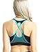 Capricia O'dare Women's Sports Bras Seamless Racerback Wireless Padded for Workout Yoga