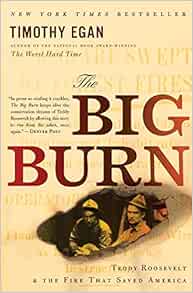 The Big Burn Teddy Roosevelt And The Fire That Saved America Egan Timothy 9780547394602 Amazon Com Books