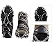 KepooMan 18 Teeth Claws Crampons Non-Slip Shoes Cover Stainless Steel Chain Outdoor Ski Ice Snow Hiking Climbing