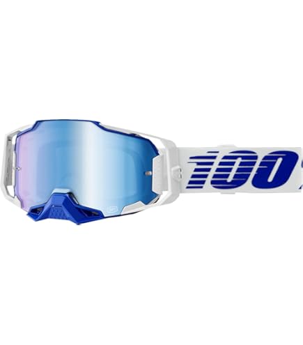 100% ARMEGA アルメガ　HiPER ブルーミラー　超美品 Amazon.com: 100% Armega Goggles - Blue - Blue Mirror Lens