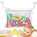 Baby Bath Toy Organizer - Bathtub Toys Storage with Extra Strong Suction Cups ( 4 Cups)