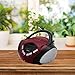 HANNLOMAX HX-320CD CD/MP3 Boombox, AM/FM Radio, USB Port for MP3 Playback, Aux-in, LCD Display,AC/DC Dual Power Source (RED)thumb 1