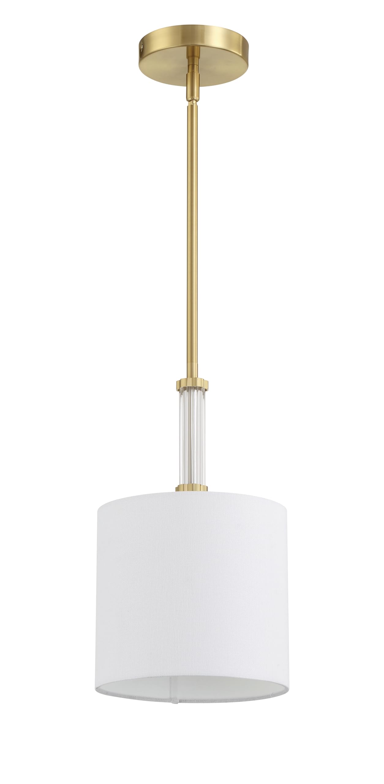 Photo 1 of ***FACTORY SEALED***Craftmade 58291-SB Fortuna Pendant, 1-Light 60 Watts, Satin Brass, Bulb(s) Not Included
