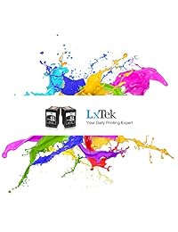 LxTek Remanufactured Ink Cartridge Replacement for HP 63XL 63 XL to use with Officejet 5255 5258 3830 3833 4650 Envy 4520 4516, DeskJet 1112 2132 3632 Printer, (2 Black) High Yield, New Updated Chip