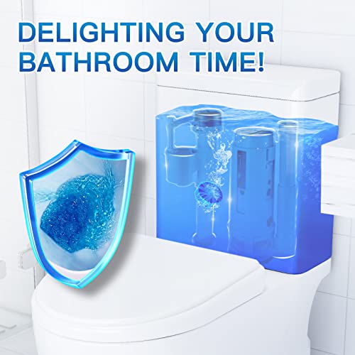 Vacplus Toilet Bowl Cleaners, UltraClean Toilet Cleaners for Deodorizing & Descaling, Long