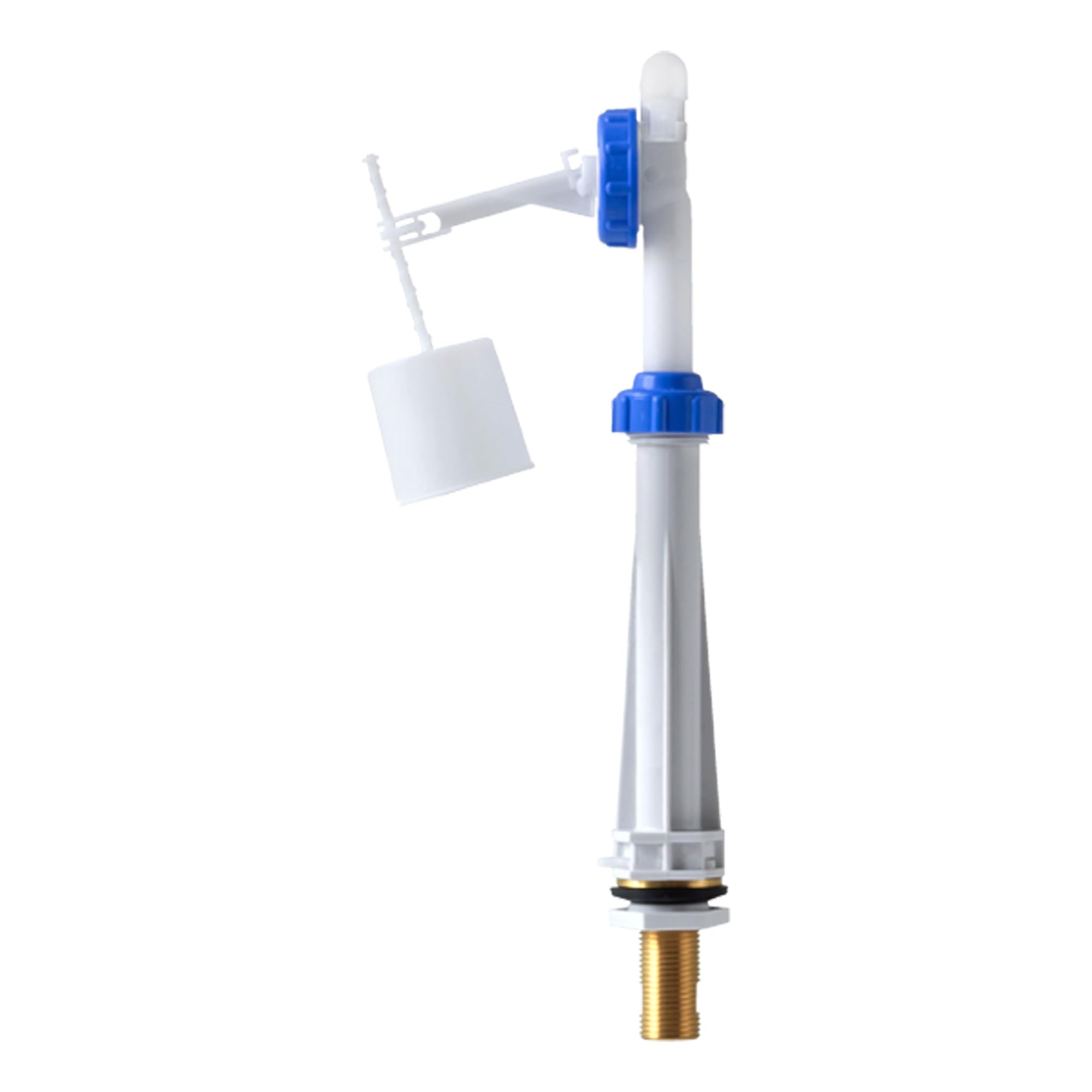 Fluidmaster B661AT1/2B Torbeck Bottom Entry Toilet Cistern Fill Valve, 1/2″ Brass Shank, Anti-Siphon Design, Low & High Pressure Compatible, Fast Refill Performance for Reliable Water Level Control
