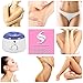 [UPGRADED] Electric Waxing Kit - Includes 4 Hard Wax Beans 100g/Bag, Wax Warmer and 30 Applicator Sticks - Professional Hair Removal! depilatory beans for Men & Women