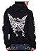 Harley-Davidson Women's Hasten Distressed Zippered Hoodie, Solid Black