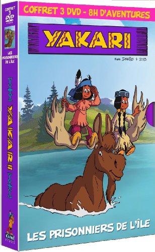 Yakari : Les Prisonniers De L'île (Coffret 3 Dvd) - Pack