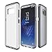 Bear Motion for Galaxy S8 Plus - Premium TPU Bumper Case with Transparent Back Combo Case for Galaxy S8 Plus (Gray)