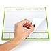 60 Sheets Pen-To-Paper Mousepad by WILLBE COOL, Weekly Organizer, Appointment Book Bright Design Daily Paper to do list and task planner for Quick Notes at Office or Home (Notepad Style)