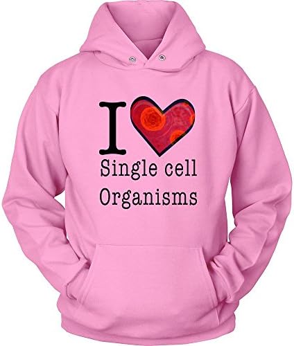 Funny Hoodie I love single cell Organisms