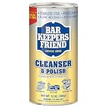 Bar Keepers Friend All-Purpose Cleaner & Polish, 12 Ounce, Pack of 6