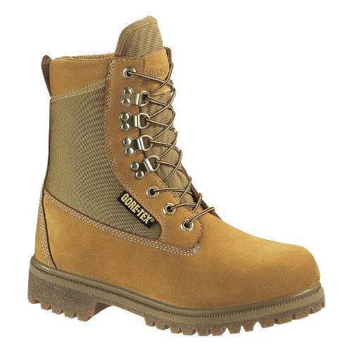Buy Wolverine Men's Da WPF 8 Inch Goretex Panel/Lug Work Boot, Gold, 12