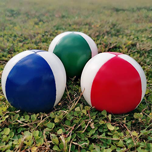 Juggling Balls for Beginners Kids & Professional (Red Green Blue