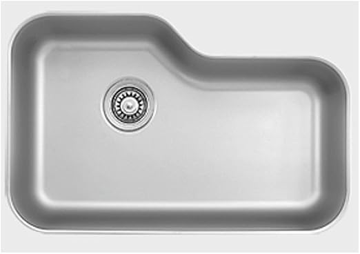 Ukinox Dx760 Modern Undermount Single Bowl Stainless Steel Kitchen