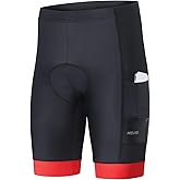 ARSUXEO 4D Padded Bike Shorts for Men Cycling Shorts with Phone Pockets Bicycle Biking Shorts