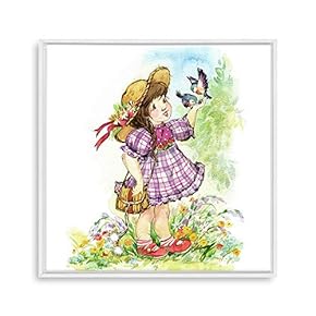 Framed Cartoon Pattern Home Artwork for Children