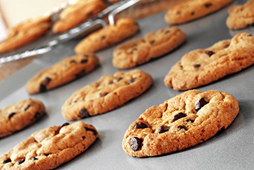 Mrs. Anderson's Baking 43707 Cookie Sheet, Carbon Steel with Quick-Release Non-Stick Coating